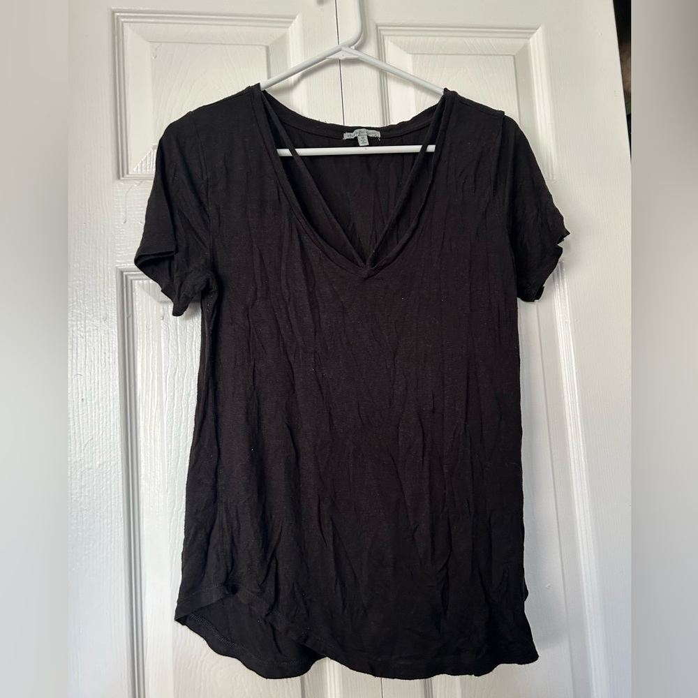 Charlotte Russe black tee M